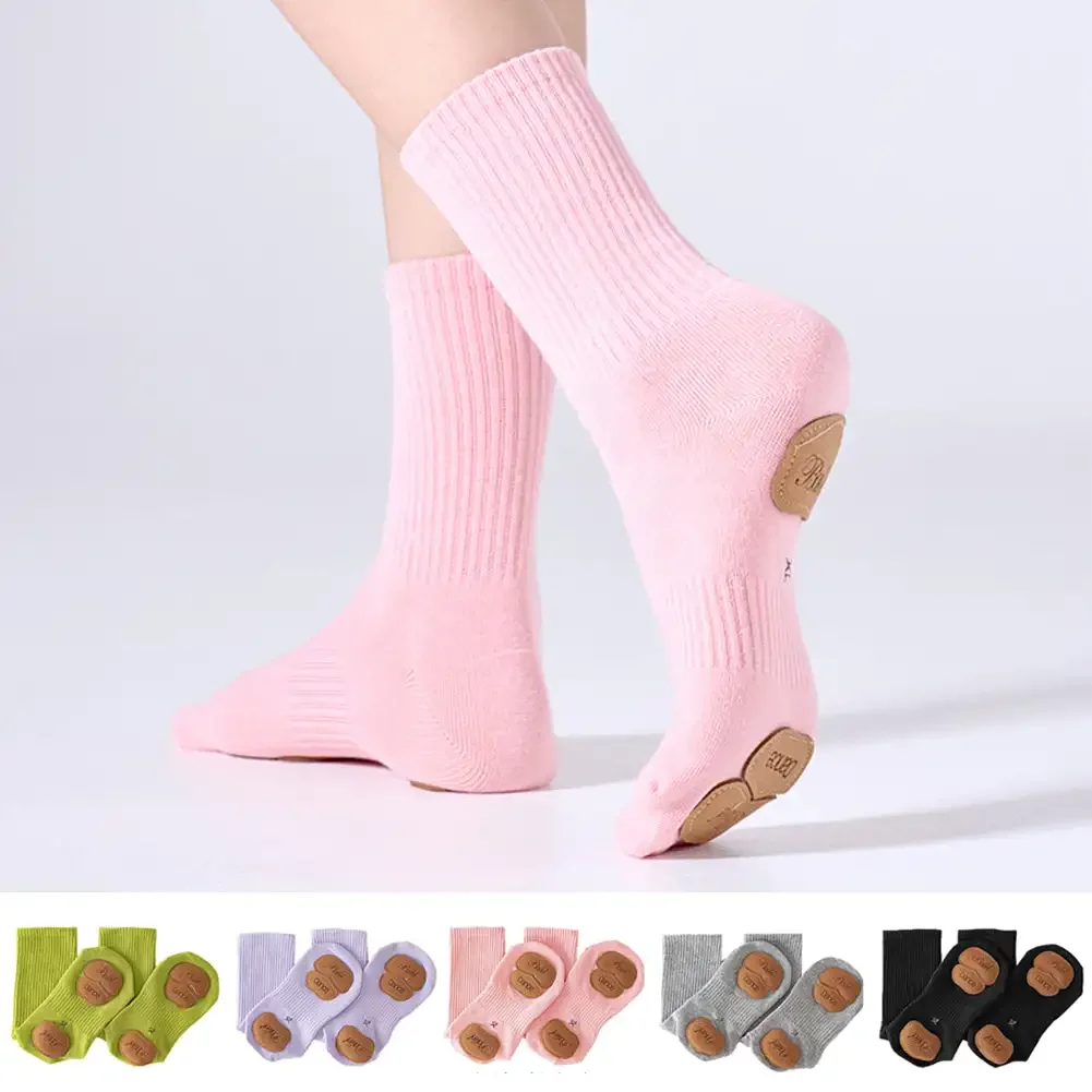 عدم الانزلاق الرقص الحديث اليو - مراجعة Knee High Sock Women وسعره