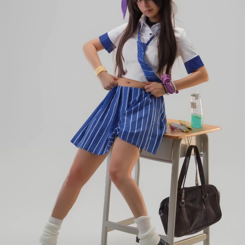زي تنكري ناجا كوسبلاي، زي موحد - مراجعة Knee High Sock Women وسعره