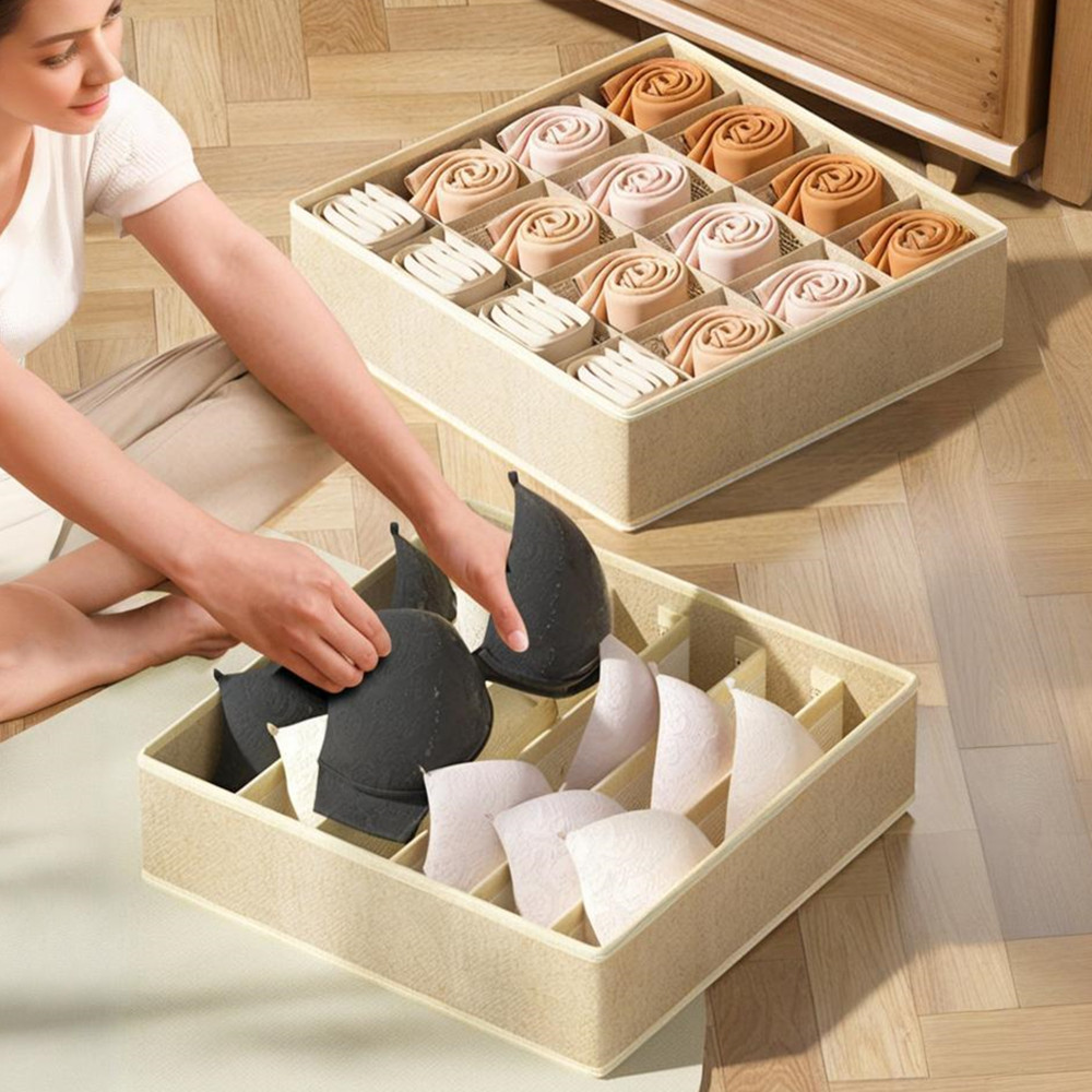 صندوق تخزين الملابس الداخلية ل - مراجعة Sock Organizer Tray وسعره