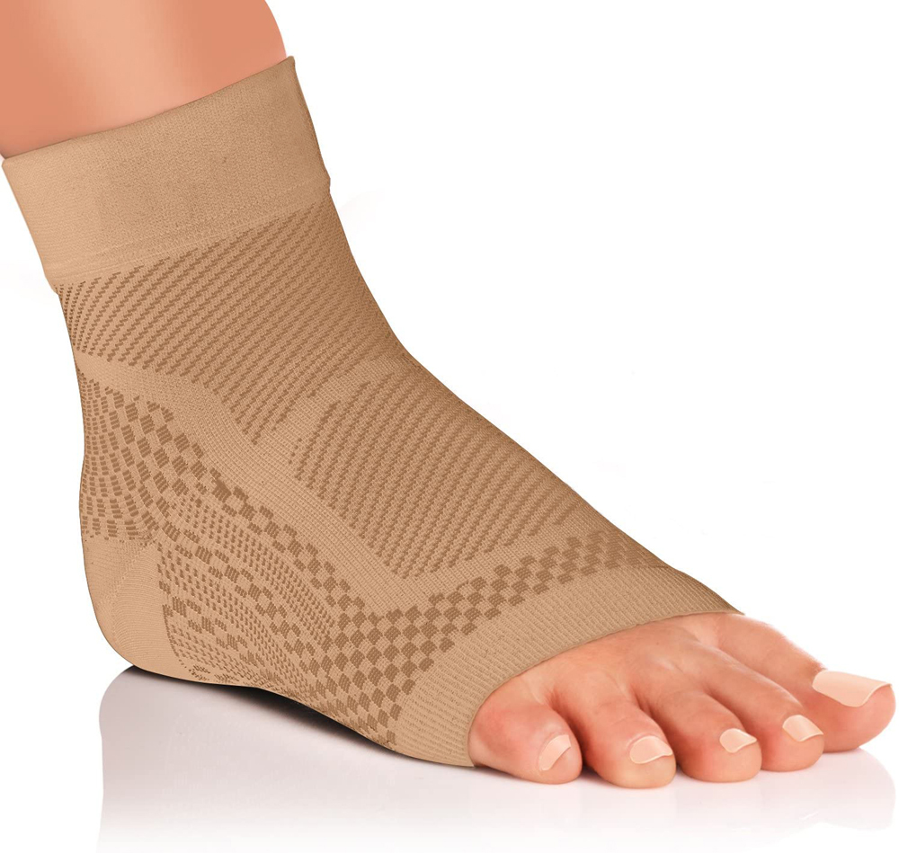 2 قطعة دعامة الكاحل الرياضية ض - مراجعة Ankle Brace Sock وسعره
